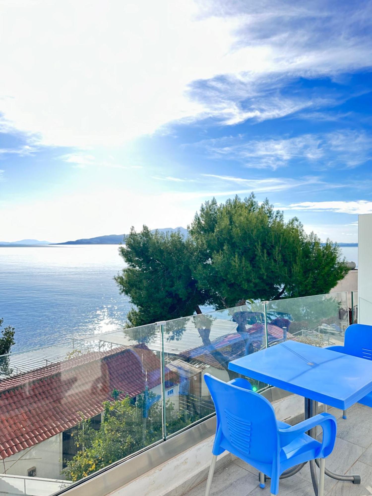 The Hill Sea View Apartment Sarandë Esterno foto